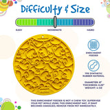 Rubber Duckies emat - Enrichment Lick Mat for Dogs and Cats - with Suction Cups | Bath Time Design | SodaPup USA Made - SodaPup/True Dogs, LLC - Flyclothing LLC