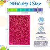 Flower Power emat - Enrichment Lick Mat for Dogs and Cats | Flower Design | USA Made - SodaPup/True Dogs, LLC - Flyclothing LLC
