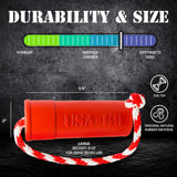 USA-K9 Firecracker Floating Training Dummy | K9 Handler Reward Toy | Red | USA Made - SodaPup/True Dogs, LLC - Flyclothing LLC