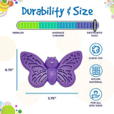 Butterfly Nylon Chew & Enrichment Toy | 2-in-1 for Aggressive Chewers | SodaPup - SodaPup/True Dogs, LLC - Flyclothing LLC