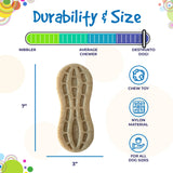 Peanut Nylon Dog Chew Toy | Ultra-Durable for Aggressive Chewers | SodaPup - SodaPup/True Dogs, LLC - Flyclothing LLC