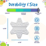 Snowflake Nylon Dog Chew Toy for Aggressive Chewers | USA Made & FDA Compliant - SodaPup/True Dogs, LLC - Flyclothing LLC