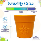 Large Flower Pot eCup Dog Treat Dispenser | Durable USA-Made Enrichment Toy | SodaPup - SodaPup/True Dogs, LLC - Flyclothing LLC