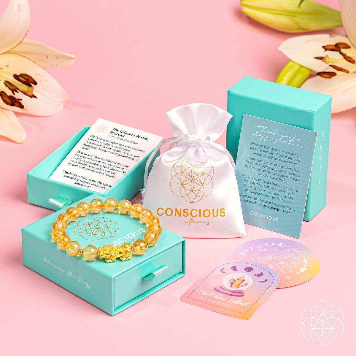 The Ultimate Wealth Bracelet - Conscious Items - Flyclothing LLC