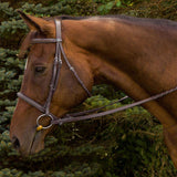 Henri de Rivel Advantage Fancy Raised Padded Bridle With Laced Reins - Breeches.com - Flyclothing LLC
