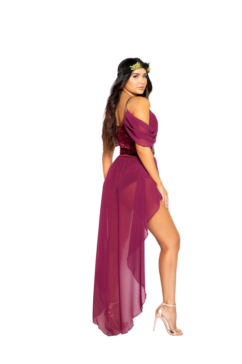 Roma Costume 2pc Wine Goddess - Roma Costume - Flyclothing LLC