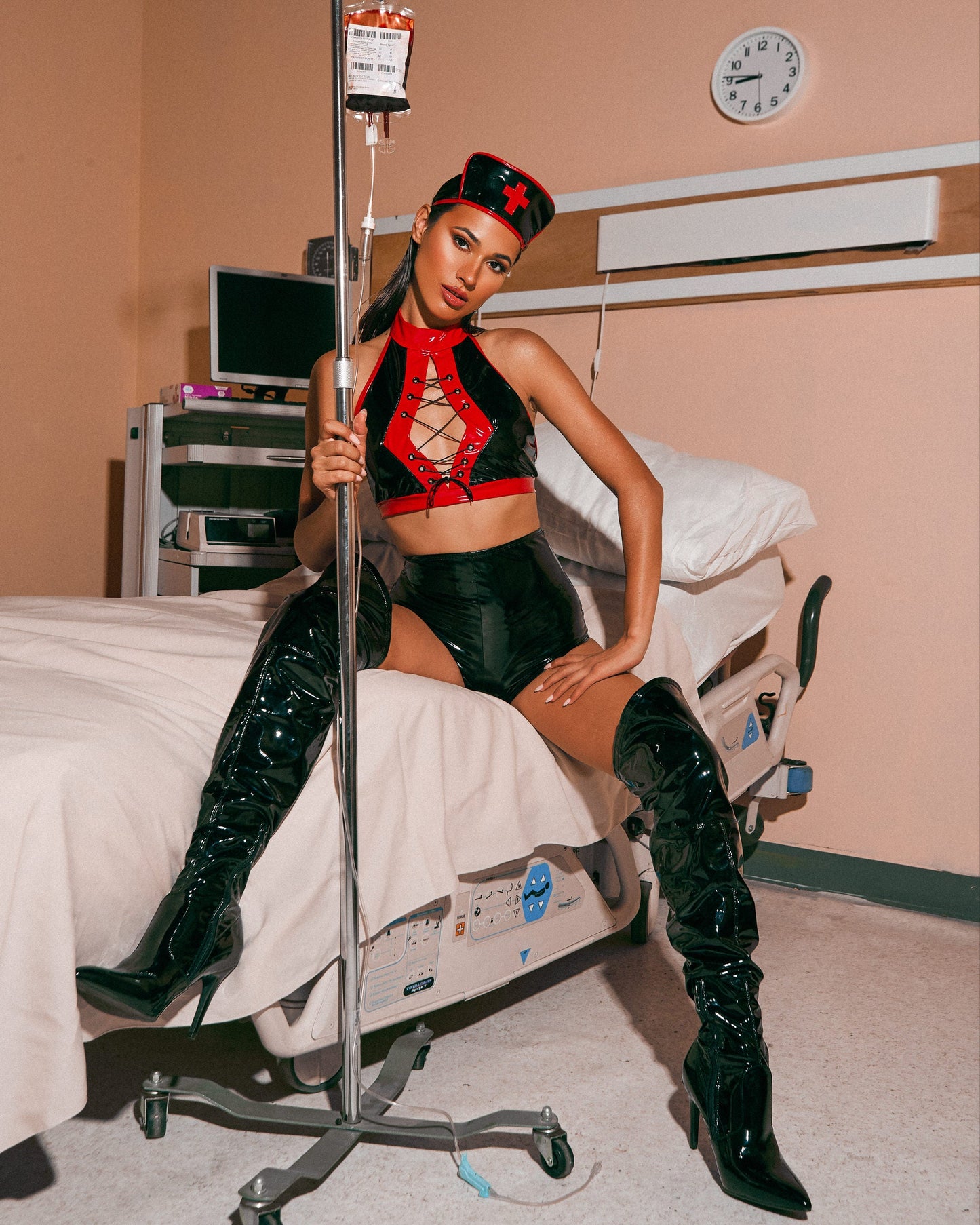 Roma Costume 3pc Kinky Nurse Costume 5005 - Roma Costume - Flyclothing LLC