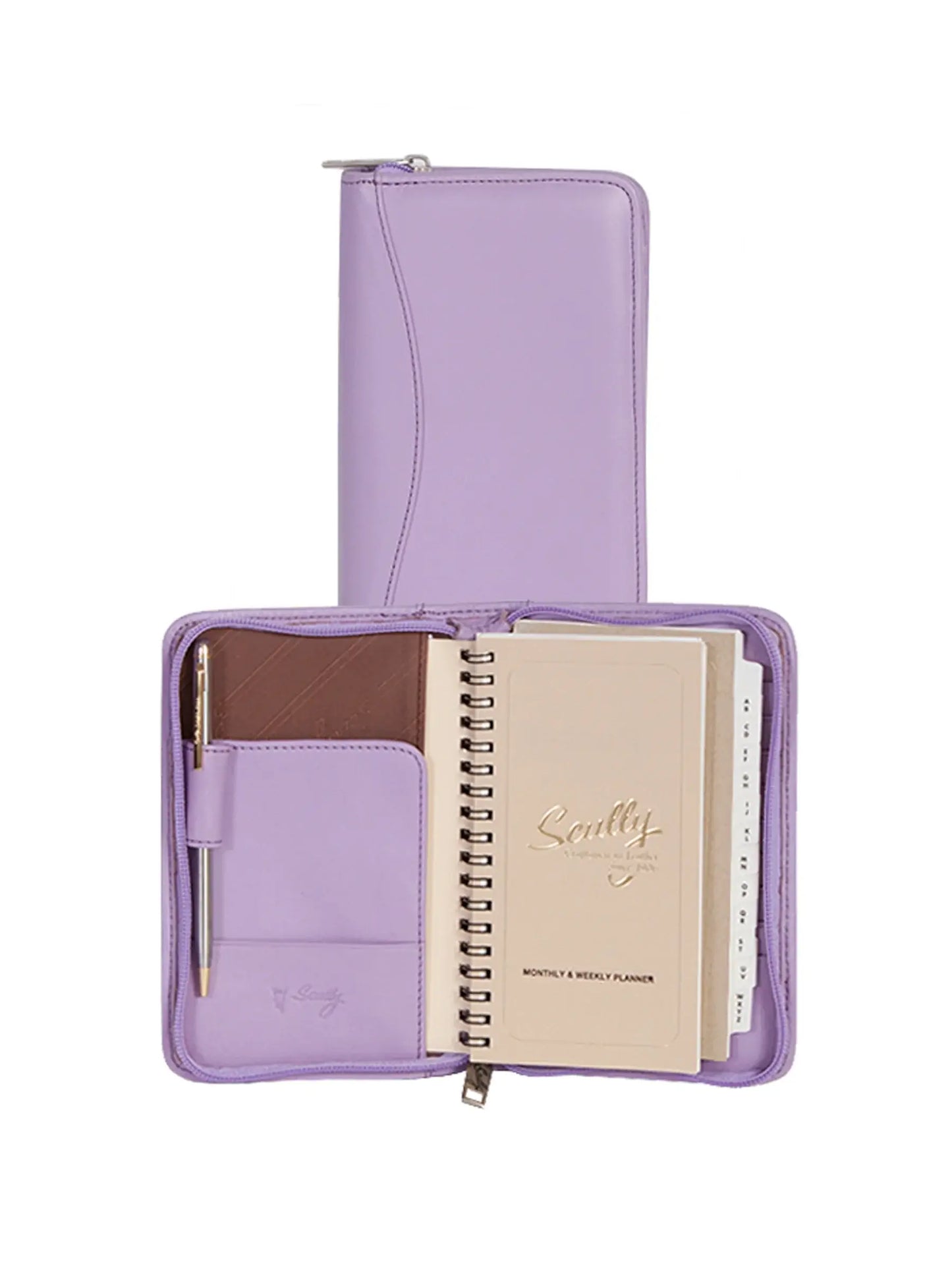 Scully Leather zip pocket planner - Scully Leather - Flyclothing LLC