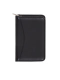 Scully Leather Black Wirebound Zip Pocket