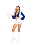 Roma Costume 5pc Cheerleader - Roma Costume - Flyclothing LLC