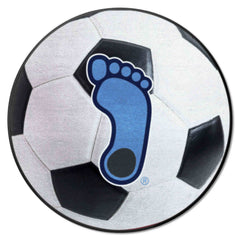 North Carolina Tar Heels Soccer Ball Rug - 27in. Diameter, Tar Heel Logo - North Carolina
