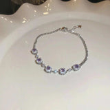 Copper Zircon Bracelet - Trendsi - Flyclothing LLC