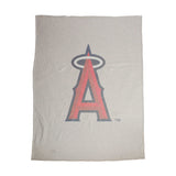 LA Angels Oversized Logo Sublimated Sweatshirt Blanket - Logo Brands - Flyclothing LLC