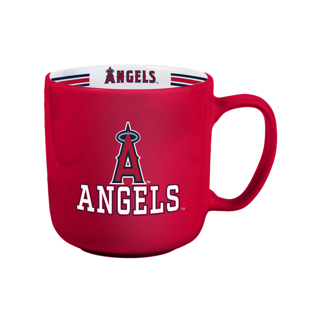LA Angels 15oz Stripe Mug - Logo Brands - Flyclothing LLC