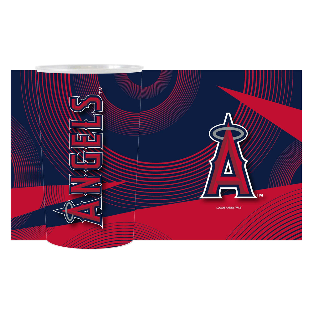 LA Angels 4pk Geometric 22oz Hardwall Cup - Logo Brands - Flyclothing LLC