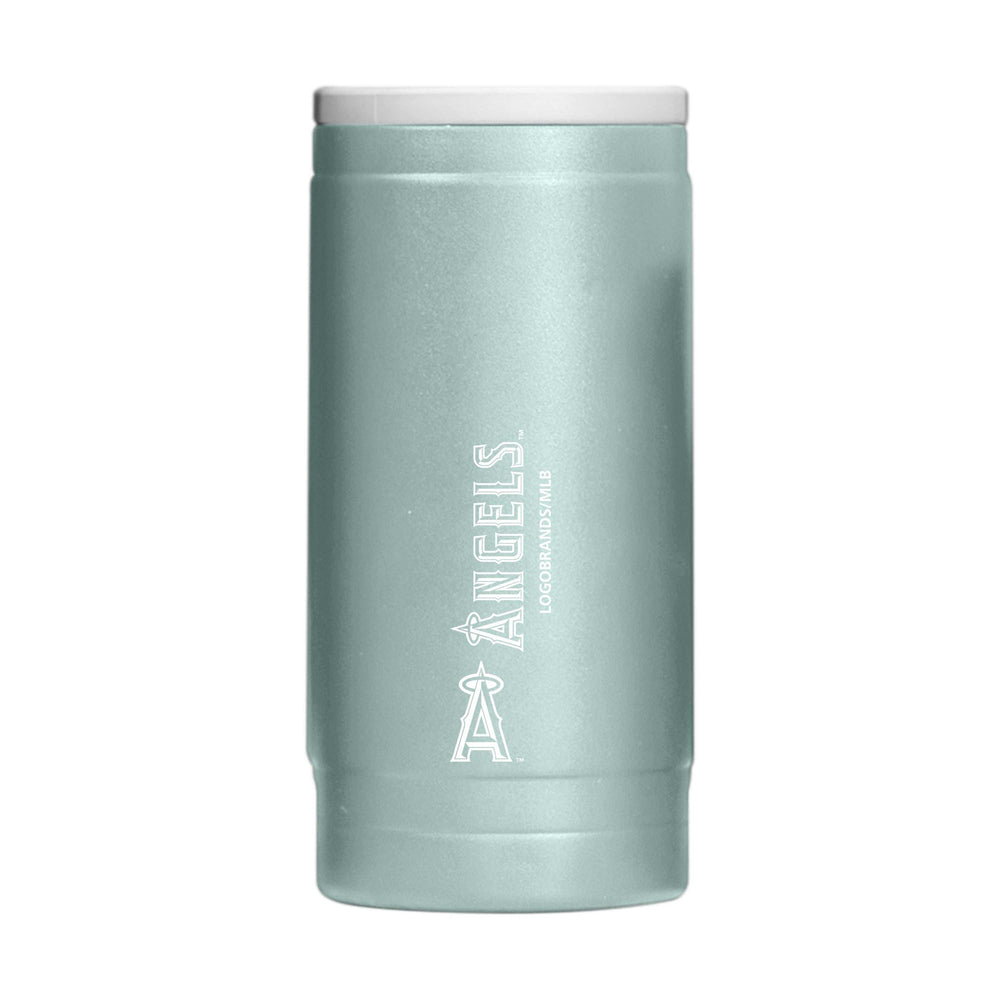 LA Angels Vertical Powder Coat Slim Can Coolie - Logo Brands - Flyclothing LLC