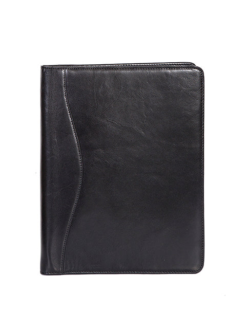 Scully Leather letter size Black Pad Case