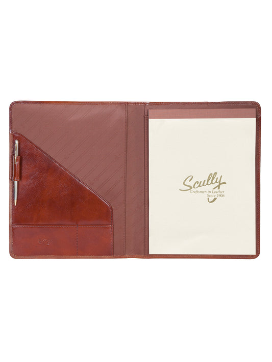 Scully Leather letter size pad