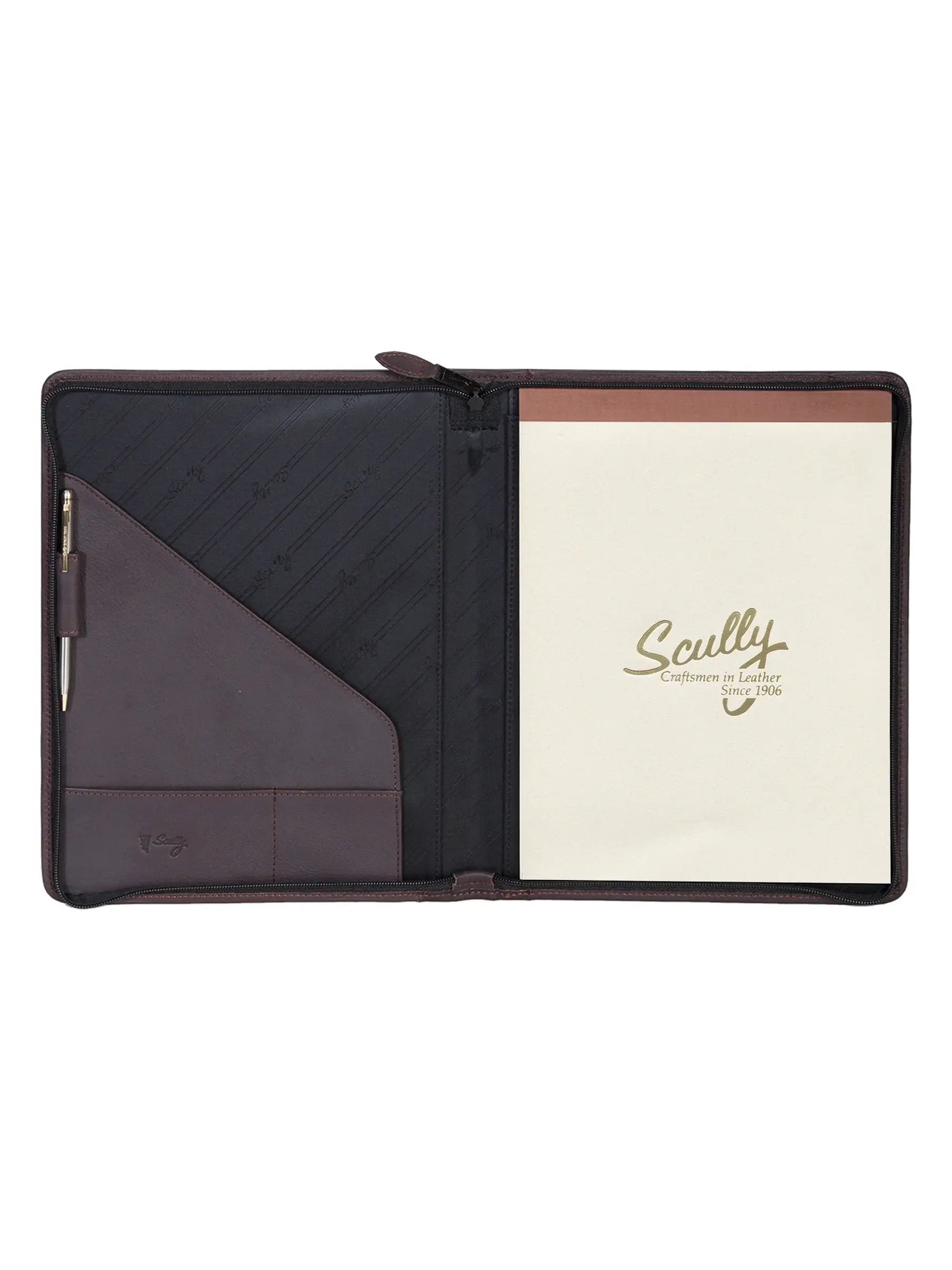 Scully Leather zip letter pad - Scully Leather - Flyclothing LLC