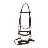 Henri de Rivel Advantage Fancy Raised Snaffle Bridle With Laced Reins - Breeches.com - Flyclothing LLC