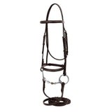 Henri de Rivel Advantage Fancy Raised Snaffle Bridle With Laced Reins - Breeches.com - Flyclothing LLC
