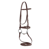 Henri de Rivel Advantage Fancy Raised Snaffle Bridle With Laced Reins - Breeches.com - Flyclothing LLC