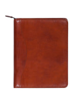 Scully COGNAC ZIP LETTER SIZE PAD - Scully Leather - Flyclothing LLC