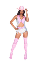 Roma Costume 3pc Space Cowgirl Babe Costume 5015 - Roma Costume - Flyclothing LLC