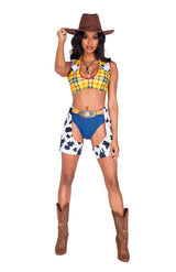 Roma Costume 3pc Sheriff Cutie Costume 5016 - Roma Costume - Flyclothing LLC
