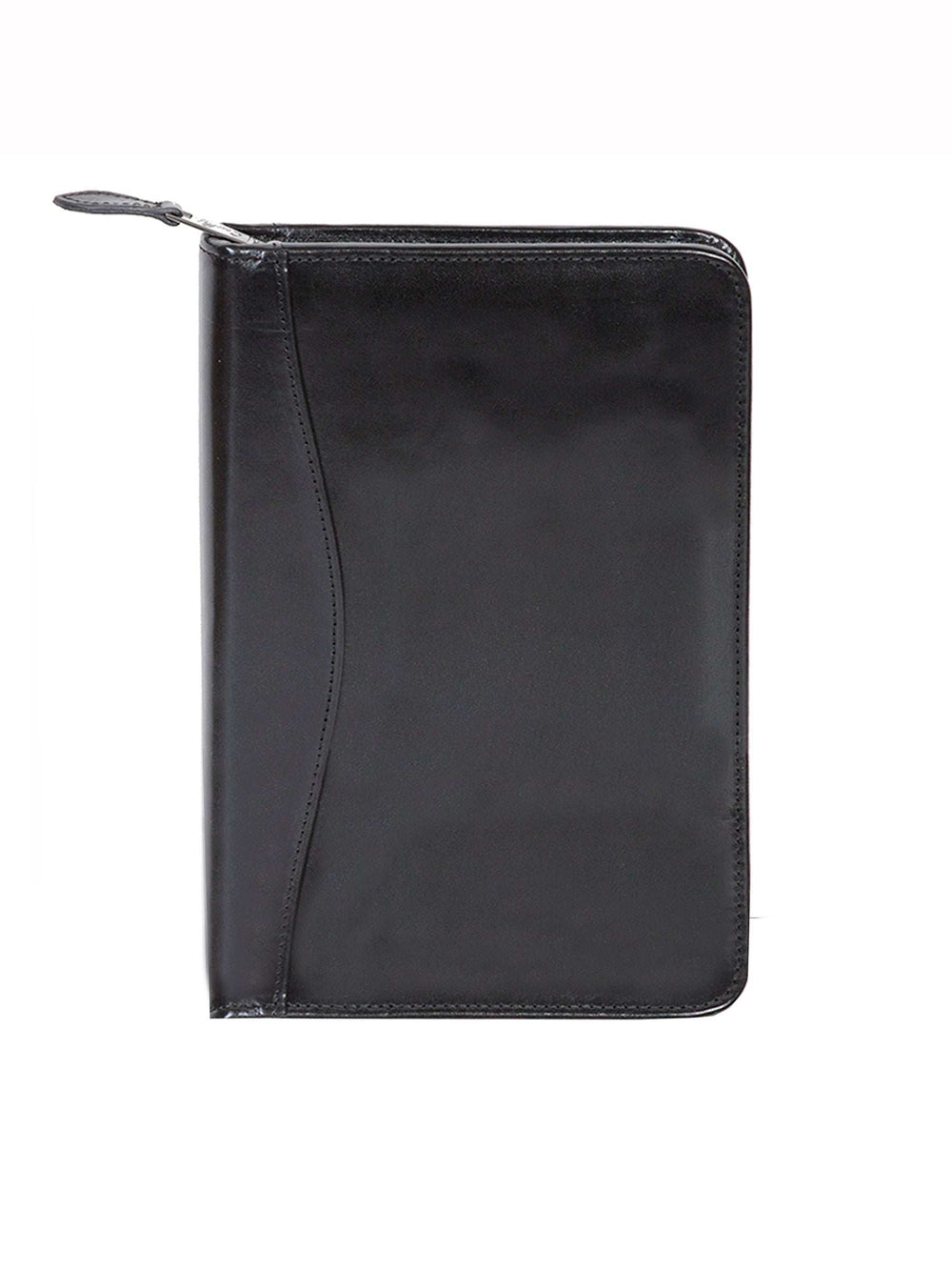 Scully Leather Black Jr. Zip Pad Folio