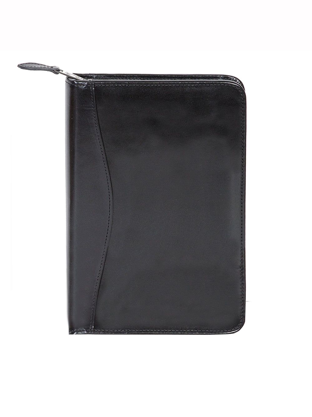 Scully Leather Black Jr. Zip Pad Folio