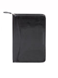 Scully Leather Black Jr. Zip Pad Folio