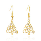 Christmas Tree Shape Dangle Earrings - Trendsi - Flyclothing LLC
