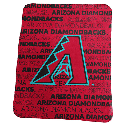 Arizona Diamondbacks Classic Fleece Throw - Logo Brands - Flyclothing LLC