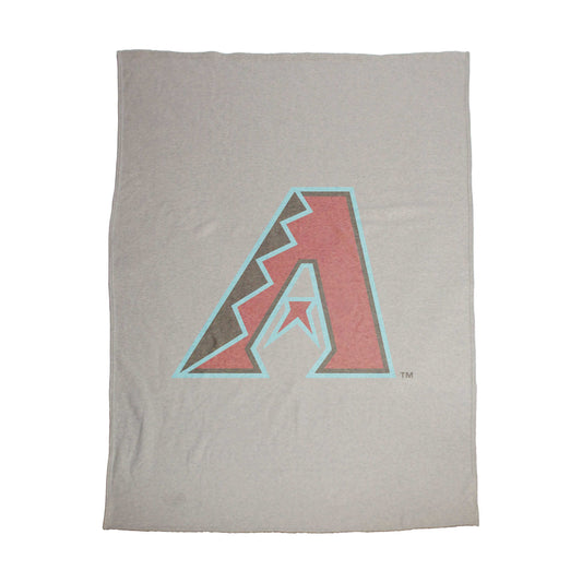 Arizona Diamondbacks Oversized Logo Sublimated Sweatshirt Blanket - Logo Brands - Flyclothing LLC