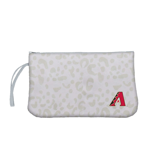 Arizona Diamondbacks Leopard Print Wristlet - Logo Brands - Flyclothing LLC