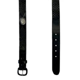 Rockmount Ranch Wear 502 blk b 24 concho belt 1 1 2 - Rockmount Clothing - Flyclothing LLC