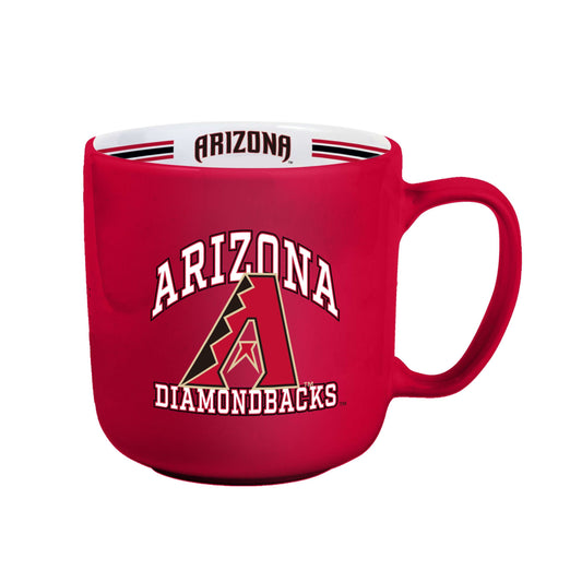 Arizona Diamondbacks 15oz Stripe Mug - Logo Brands - Flyclothing LLC