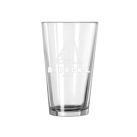 Arizona Diamondbacks 16oz Archway Pint Glass - Logo Brands - Flyclothing LLC
