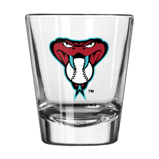 Arizona Diamondbacks 2oz Letterman Shot Glass - Logo Brands - Flyclothing LLC