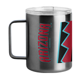 Arizona Diamondbacks Black 15oz Hype Stainless Steel Mug - Logo Brands - Flyclothing LLC