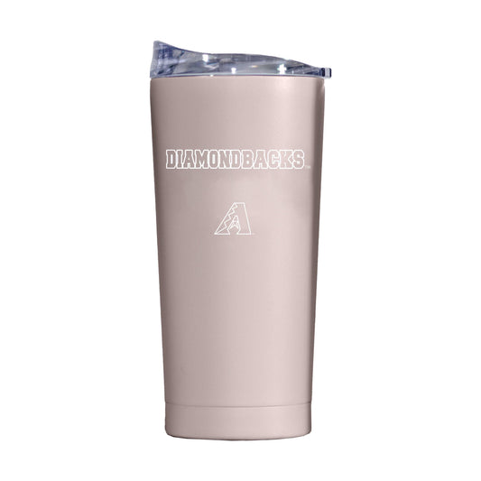 Arizona Diamondbacks 20oz Stencil Powder Coat Tumbler - Logo Brands - Flyclothing LLC
