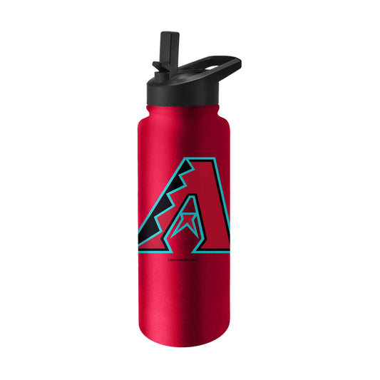 Arizona D-backs Logo Quencher Water Bottle - Logo Brands - Flyclothing LLC