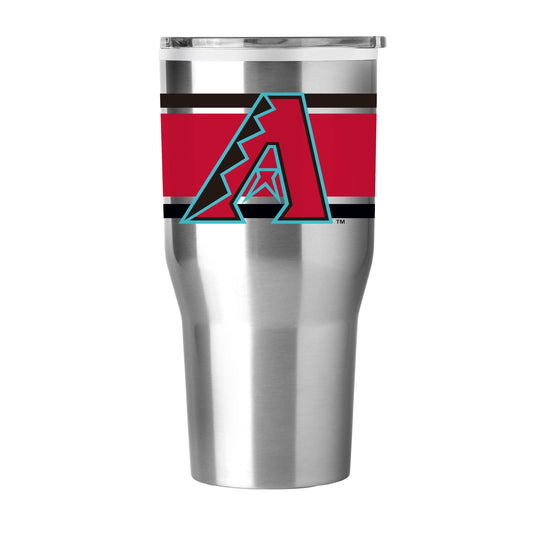 Arizona Diamondbacks 30oz Stripe Fusion Tumbler - Logo Brands - Flyclothing LLC