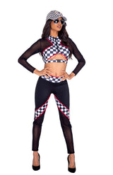 Roma Costume 2pc Sexy Race Car Driver Costume 5021 - Roma Costume - Flyclothing LLC