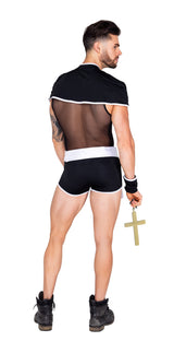 Roma Costume 3pc Sinful Confession Costume 5029 - Roma Costume - Flyclothing LLC