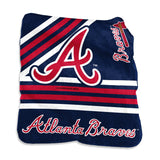 Atlanta Braves Raschel Throw - Logo Brands - Flyclothing LLC