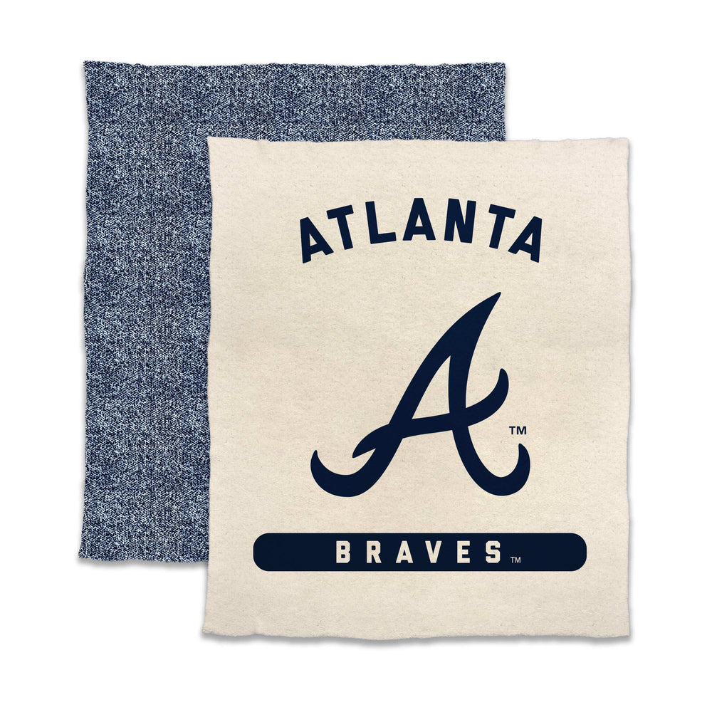 Atlanta Braves Luxe Prime Dreams Throw - Logo Brands - Flyclothing LLC