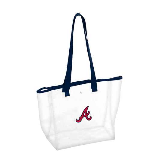 Atlanta Braves Clear Tote - Logo Brands - Flyclothing LLC