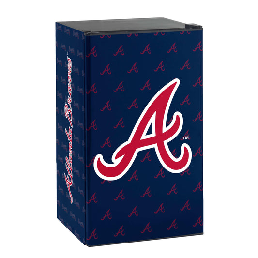 Atlanta Braves Counter Top Fridge - Logo Brands - Flyclothing LLC